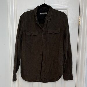 Outerknown Brown Casual Button Down Shirt